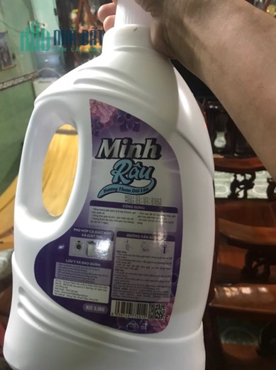 Nước Giặt Minh Râu - Hương Nước Hoa - Đậm Đặc - Bền Lâu