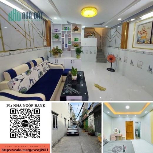 [BẤT ĐỘNG SẢN NỢ NGÂN HÀNG] BÁN GẤP NHÀ 3 TẦNG, 53M2, NHỈNH 6 TỶ
