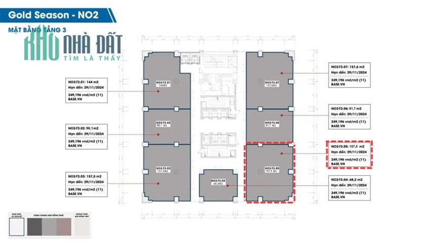 Bán lô góc sàn văn phòng 157,5m2 - Sở hữu lâu dài đỉnh nhất quận Thanh Xuân tiền thuê 470tr/năm