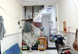 Nhà 2 tầng hẻm Nguyễn Chế Nghĩa P12Q8. Giá 3,33 tỷ TL