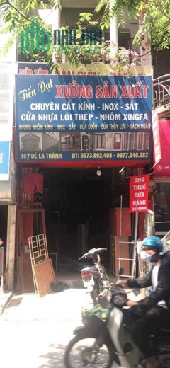 CHÍNH CHỦ CHO THUÊ CỬA HÀNG TẠI MẶT ĐƯỜNG 107 ĐÊ LA THÀNH, CHỢ DỪA, ĐỐNG ĐA, HÀ NỘI