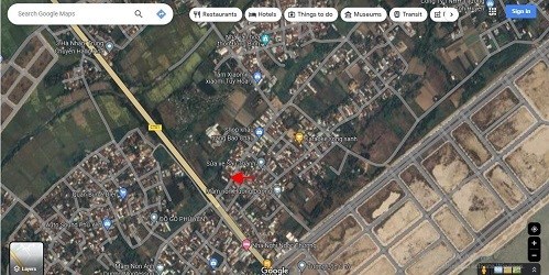 BÁN ĐẤT THỔ CƯ 6*25M, MẶT TIỀN DH27 (QH 16M) DƯỚI CẦU CHUI ĐÔNG BÌNH-XÃ HÒA AN