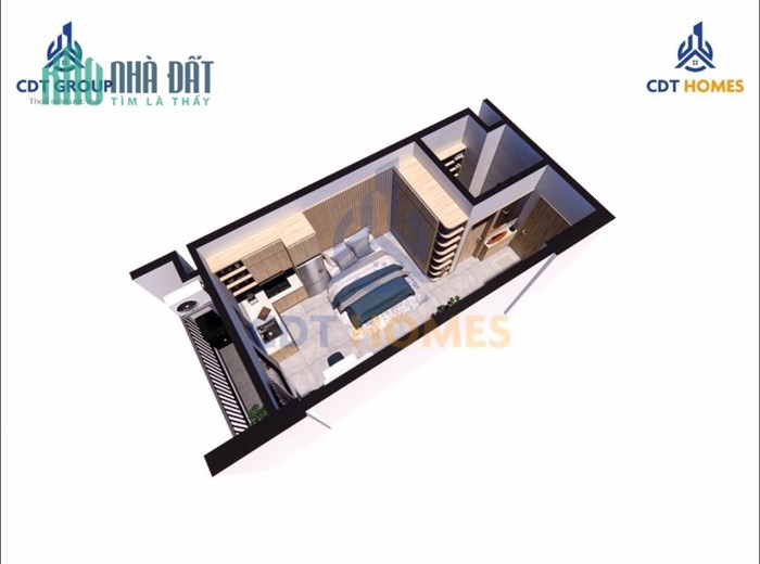 Nhà ở xã hội EverGreen Tràng Duệ, An Dương, Hải Phòng  giá từ 400-900tr S = 26-55m2, 2PN, 1WC sổ