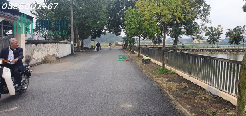 Bán 61.6m2 đất Kính Nỗ Uy Nỗ – Ô tô tránh View hồ cực thoáng mát