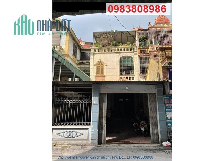 Cho thuê nhà nguyên căn chính chủ Phú Đô - Nam Từ Liêm, 0983808986