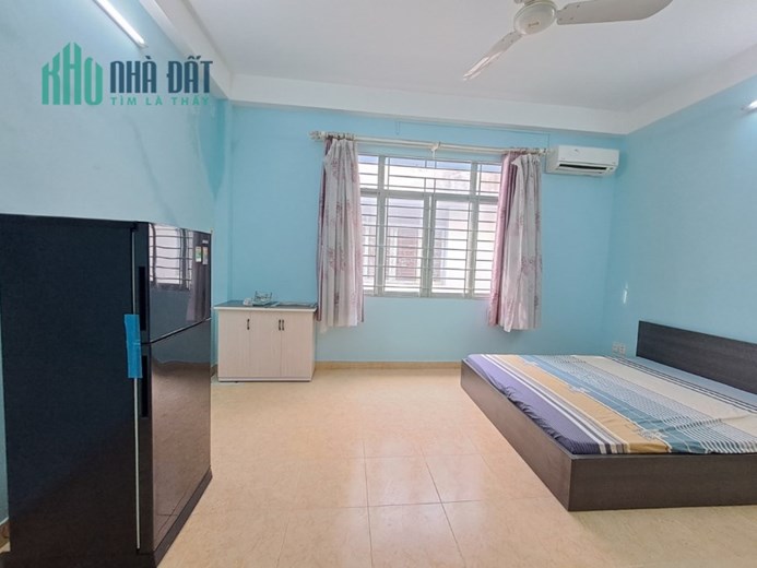 Phòng cho thuê studio, cửa sổ đường 5B, Q. Bình Tân