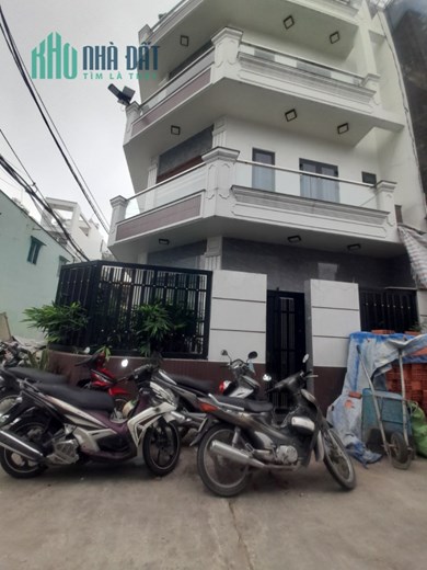 Bán nhà 4 tầng 96m2 hẻm 730 hương lộ 2, CĂN GÓC 2 MẶT TIỀN 6.3 tỷ