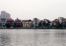 SIÊU HIẾM, VIEW TRỌN HỒ TÂY: 350M2, MẶT TIỀN 13.5M,  ĐỂ Ở HAY XÂY TOÀ CĂN HỘ CHO THUÊ. GIÁ 185 TỶ