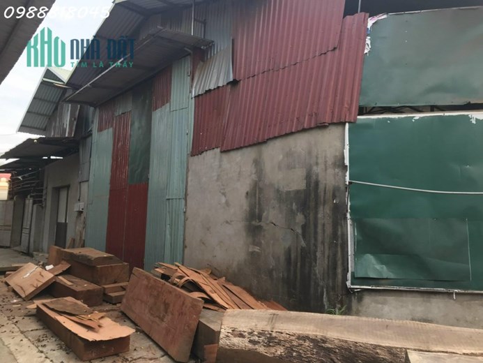 Thanh lý xưởng gỗ Phù Khê, Bắc Ninh - 598m2, lô góc, mặt tiền 21m và 31m. Miễn TG