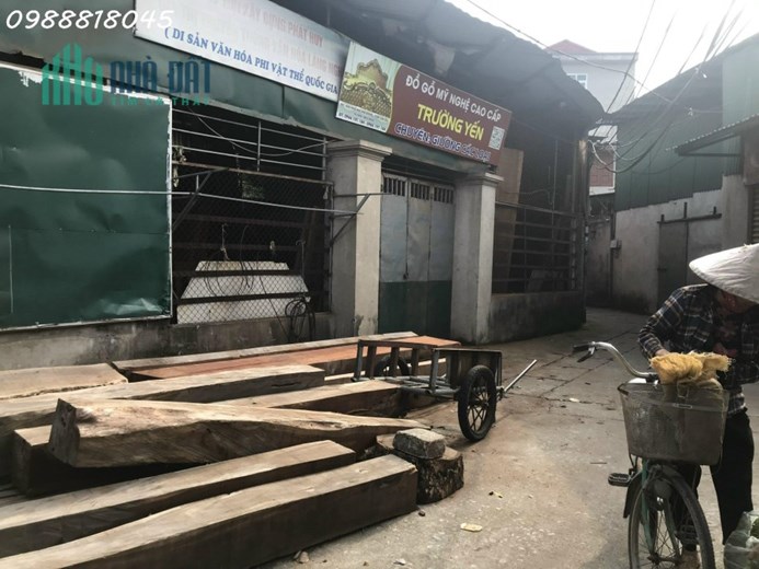 Thanh lý xưởng gỗ Phù Khê, Bắc Ninh - 598m2, lô góc, mặt tiền 21m và 31m. Miễn TG