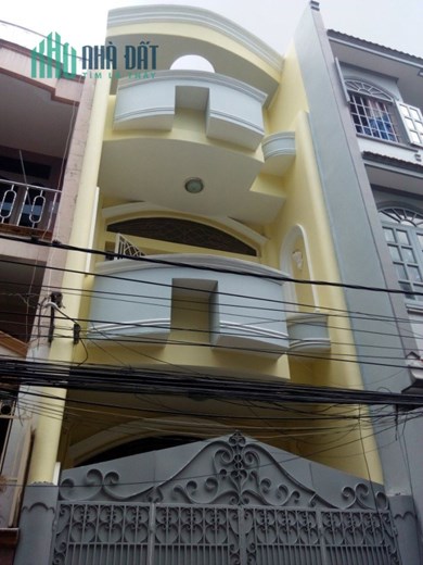 Cho thuê nhà HXT thông Thoại Ngọc Hầu quận Tân Phú 60m2 -3T BTCT 14tr TL
