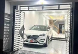 Nhà xây mới độc lập Ô tô vào nhà 72,9m x 4 tầng Đường Đà Nẵng Ngô Quyền Hải Phòng.