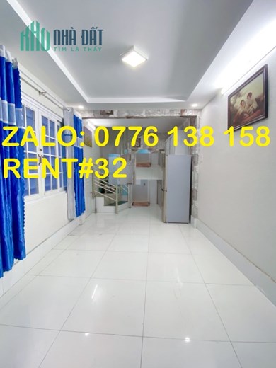CHO THUÊ nhà 3 tầng Hòa Hảo Quận 10 – Giá thuê 12 triệu/tháng 3PN 3WC vị trí trung tâm thuận tiện