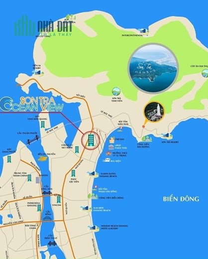 Cho thuê căn 2pn 82.7m2, chung cư Ocean View tầng 6 tại Quận Sơn Trà, Cẩm Lệ, Đà Nẵng.