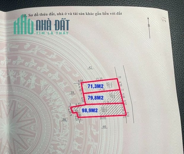 BÁN ĐẤT KHU ĐÔ THỊ AN KHÁNH. 250M2 MẶT TIỀN 15M, 3 LÀN Ô TÔ