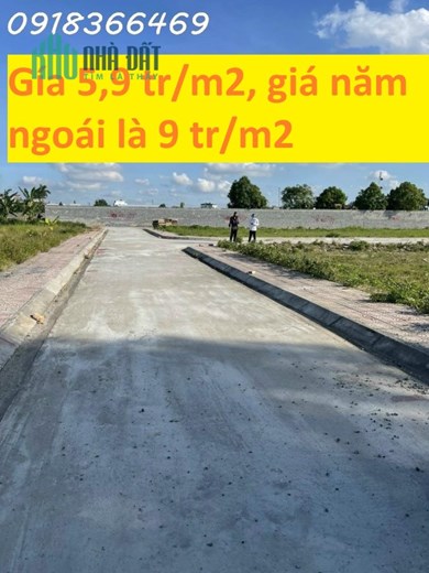 Cần Bán nhanh đất ven thành phố giá 5,9 tr/m2,