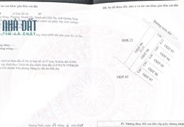 ĐẤT ĐẸP - GIÁ TỐT - Chính Chủ Bán Gấp Lô Đất Tại phường Thanh Hà Thành phố Hội An tỉnh Quảng Nam