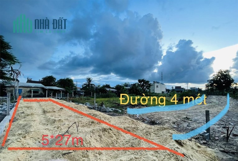 ĐẤT ĐẸP - GIÁ TỐT - Chính Chủ Bán Gấp Lô Đất Tại phường Thanh Hà Thành phố Hội An tỉnh Quảng Nam