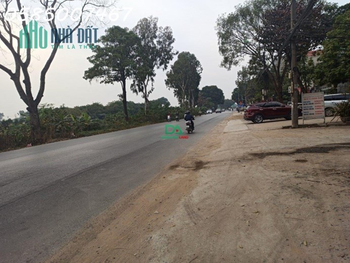 Bán 80m đất kinh doanh mặt đường QL3 Đông Anh Hà Nội