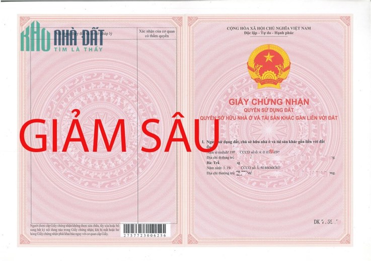 Bán đất mặt tiền đường lớn tiện làm khách sạn, văn phòng, kho xưởng, karaoke, nhà hàng