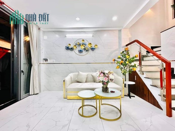 Bán Nhà Nguyễn Văn Lượng Gò Vấp 4 Tầng 44m2 Giá 4 Tỷ 4