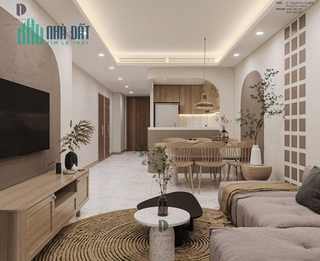 Cần cho thuê căn hộ Hanoi Aqua Central 44 Yên Phụ, DT 110m ( tầng 20 ), 2 phòng ngủ, full đồ, 35 tr