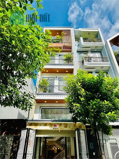 Nhà đẹp Phạm Văn Chiêu, Gò Vấp – Đường 12m, 70m2, 5 tầng tặng nội thất.