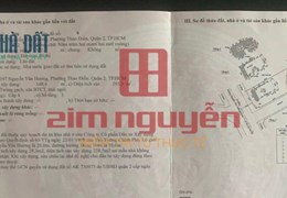 Bán biệt thự 197 Nguyễn văn Hưởng, P. Thảo Điền, Quận 2 190  tỷ