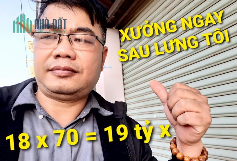 Gấp Xưởng trên 1000m2 Nhị Bình Hóc Môn  có 19 tỷ x