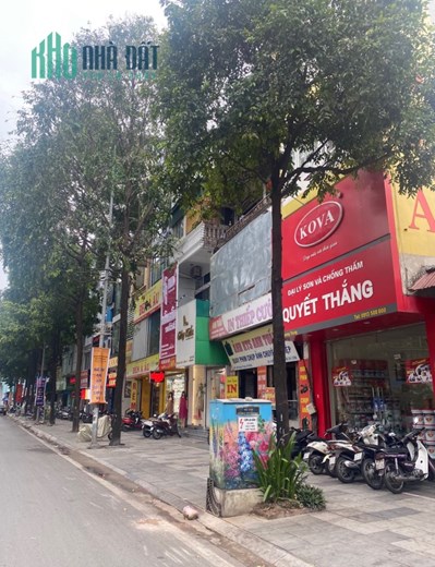 Nhà Mặt Phố Quang Trung, ngã tư Văn Phú. 40m2, Mt KD 3.1m, 4 tầng, vỉa hè 7m, giá 6.2 tỷ
