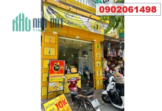 ⭐Sang quán trà sữa mặt tiền đường Nguyễn Ảnh Thủ Hóc Môn; 0902061498