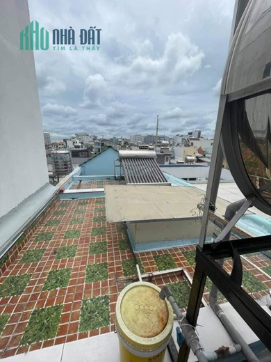 Nhà Âu Cơ BTCT, 4 tầng Tân Bình mũi tàu LBB, 3.7x14, 3PN, 4WC, chỉ 6.96 tỷ TL