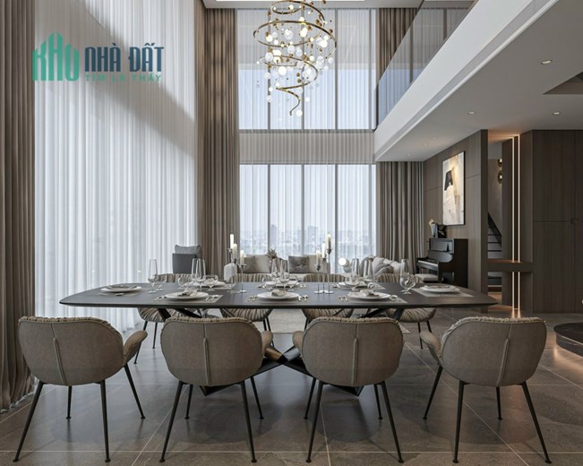 Bán penthouse căn góc đẹp nhất tại Khai Sơn Long Biên view cầu Đông Trù