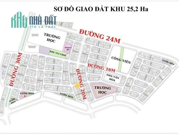 Chính chủ bán lô đất dịch vụ Vân Canh đường 24m số 75-2 có dt 80m, hai mặt đường sổ đỏ riêng biệt.