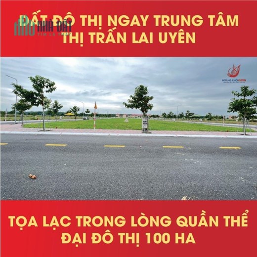 Dang Bán Gấp Đất 5x20=100m2, Ngay Trung Tâm Hành Chính Bàu Bàng Giá 1ty550