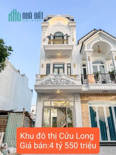 BÁN NHÀ MỚI 1 TRỆT 2 LẦU KDC HIMLAM CỬU LONG - P. LONG HÒA - Q.BÌNH THỦY - TP.CẦN THƠ
