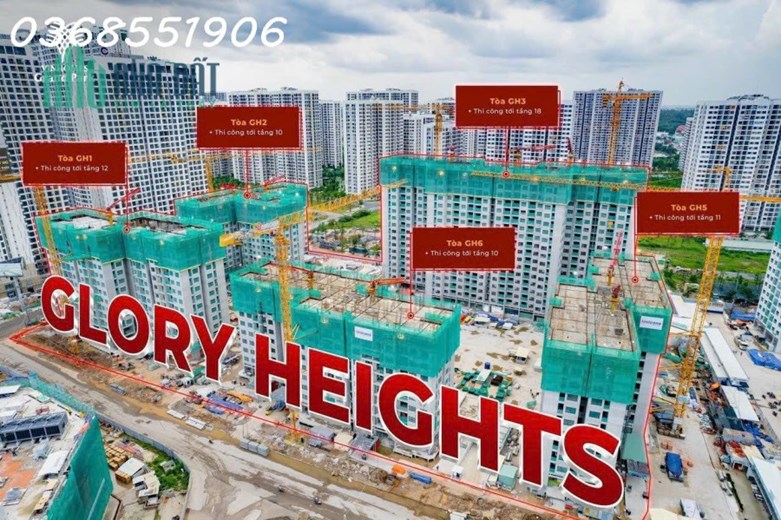 Sở Hữu Căn hộ 2PN Glory Heights tại Vinhomes Grand Park, Mua Nhà 8 Năm Ko Lãi Suất, Vốn chỉ 10%