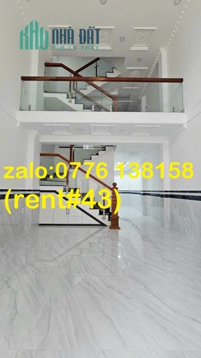 CHO THUÊ nhà 4 tầng HXH Lạc Long Quan Quận 11 – Giá thuê 22 triệu/tháng 7PN 4WC Phù hợp làm văn