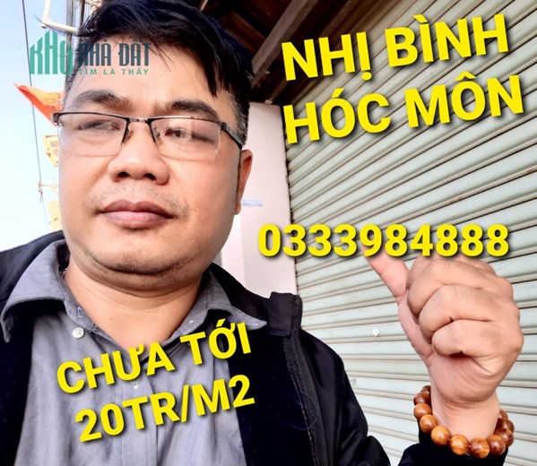 Bán Gấp Xưởng trên 1000m2 Nhị Bình Hóc Môn TPHCM có 19 tỷ x