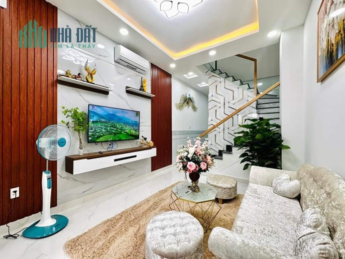Bán Nhà Phan Văn Trị Gò Vấp 2 Tầng Mới Đẹp 3 Tỷ 8 Ở Ngay