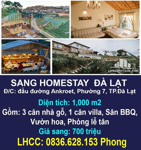 SANG HOMESTAY  đường Ankroet, Phường 7 TP.Đà Lạt