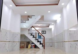 Nhà bán 4 Tầng hẻm thông sát đường Đặng Chất P2 Q8 - Giá 5.5 Tỷ