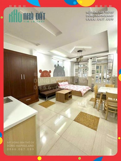 QGV. CHDV 34P gần mặt tiền Lê Đức Thọ, thu nhập 120-160 triệu/th. 260m2, 5T, TM.