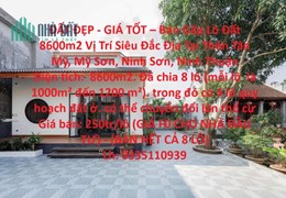 ĐẤT ĐẸP - GIÁ TỐT – Bán Gấp Lô Đất 8600m2 Vị Trí Siêu Đắc Địa Tại Mỹ Sơn, Huyện Ninh Sơn