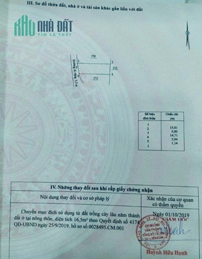 Bán đất Diên Lạc, Diên Khánh chỉ 670tr