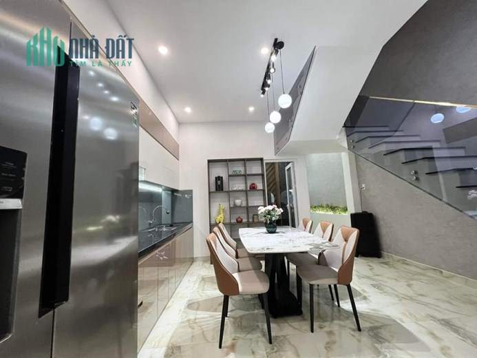 Nhà 3 tầng 3 mê đường Phú Lộc 1 - Sát KInh Dương Vương