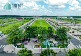 Tôi cần bán đất nằm trong dự án Nam An – Bàu Bàng, ngay mặt tiền đường 17m giá 1 tỷ 550 triệu SHR