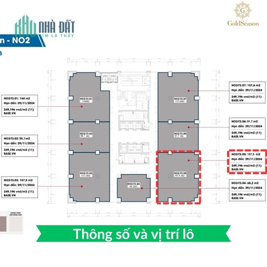 Bán nhanh lô góc sàn văn phòng 157,5m2 - Sở hữu lâu dài đẹp nhất quận Thanh Xuân tiền thuê 470tr/năm