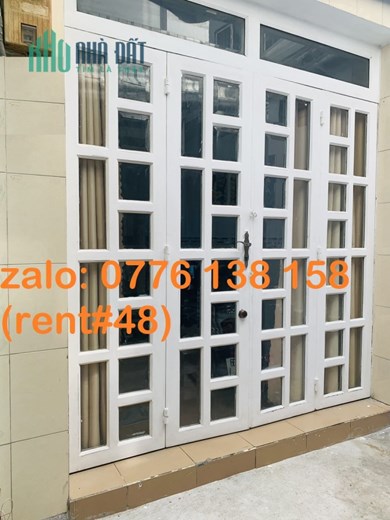 CHO THUÊ nhà 3 tầng Hai Bà Trưng Quận 3 – Giá thuê 13 triệu/tháng 2PN 2WC gần cầu Kiệu khu an ninh