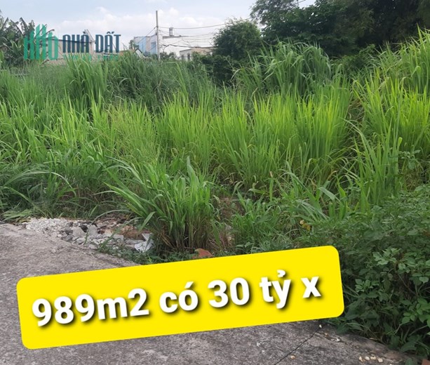 Bán Nhà 989m Mặt Tiền Hẻm Lê Thị Riêng Quận 12 TPHCM có 30 tỷ x